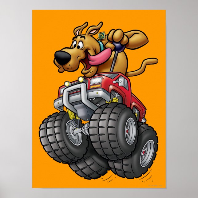 Poster Camion Scooby Doo-Monster (Devant)