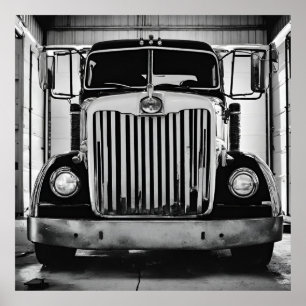 Poster Camion vintage