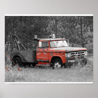 Poster Camion vintage