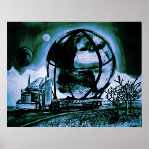 Poster Camionnage de Mixta de La