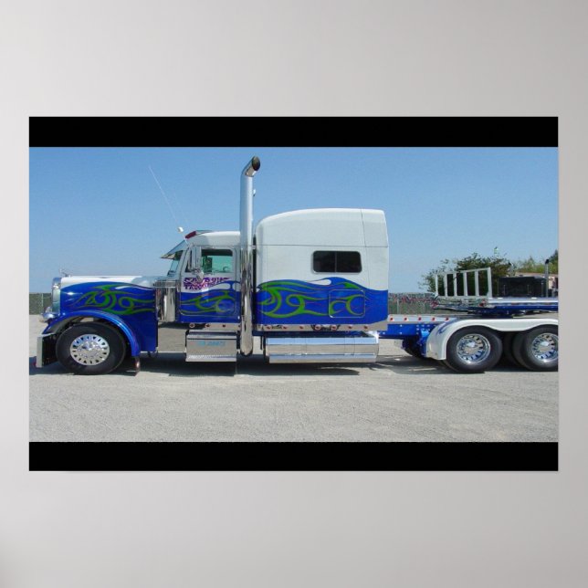 Poster Camionnage Sandvik (Devant)