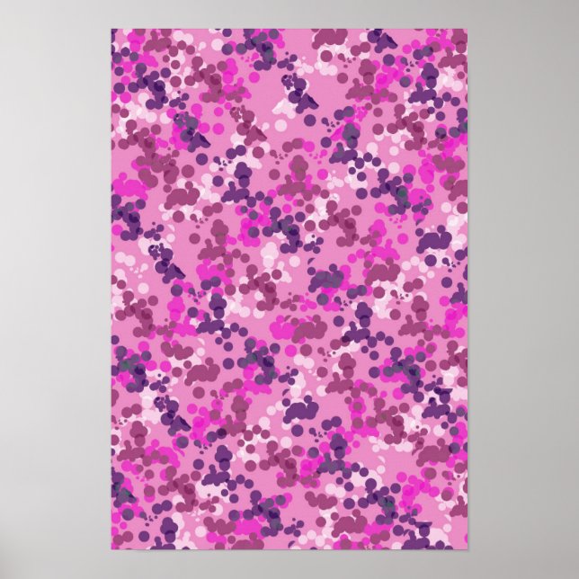 Poster Camo pointillé (Devant)