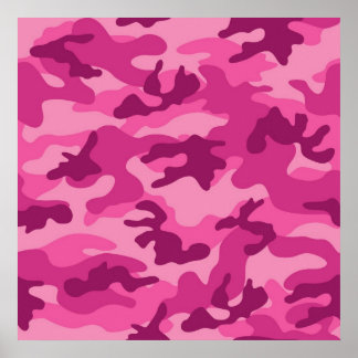 Poster Camo rose clair, Camouflage