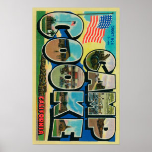 Poster Camp Cooke, la Californie - grandes scènes de