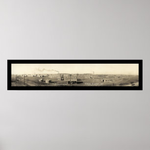 Poster Camp Custer MI Photo 1917