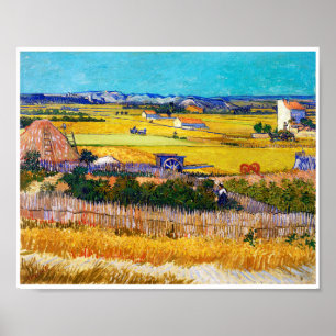 Poster Campagne d'automne, Van Gogh