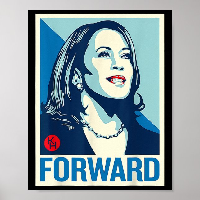 Poster Campagne du Président Kamala Harris Wheimer 2024 (Devant)