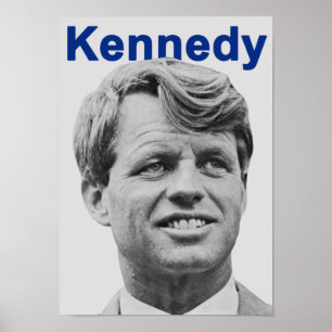 Poster Campagne présidentielle de Robert F. Kennedy en 19