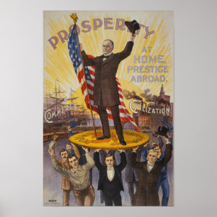 Poster Campagne William McKinley