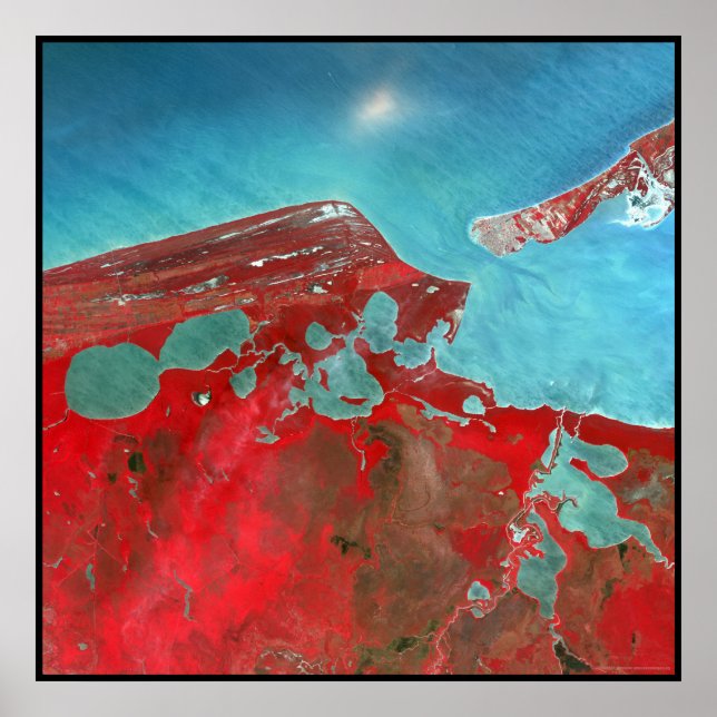 Poster Campeche Péninsule du Yucatan Mexique (Devant)