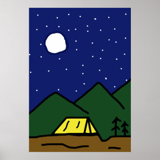 Poster Camping