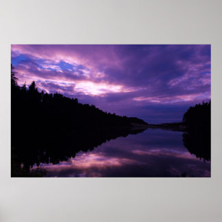 Poster Camping Honeyman Florence, Oregon