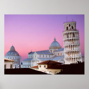 Poster Campo dei Miracoli Pisa Italia