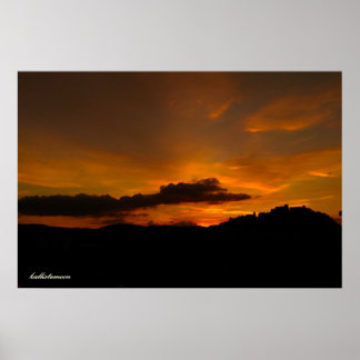 Poster Campobasso, un tramon !