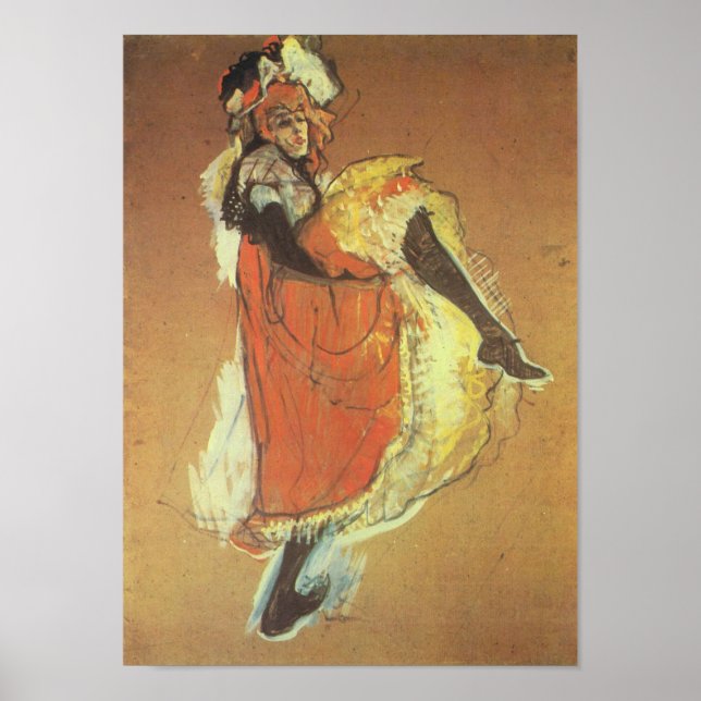 Poster Can by Toulouse-Lautrec (Devant)