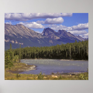 Poster Canada, Alberta, parc national de Jasper. Grand