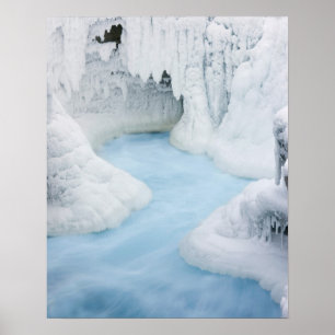 Poster Canada, Alberta, parc national de Jasper. La