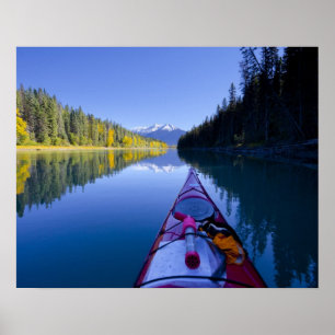Poster Canada, Colombie-Britannique, Bowron Lakes
