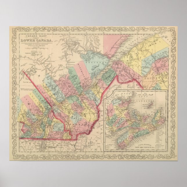 Poster Canada Est (Devant)