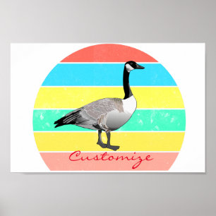 Poster Canada Goose multicolore Sun Thunder_Cove