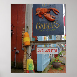 Poster Canada, Nouveau-Brunswick, St. Andrews. Coloré