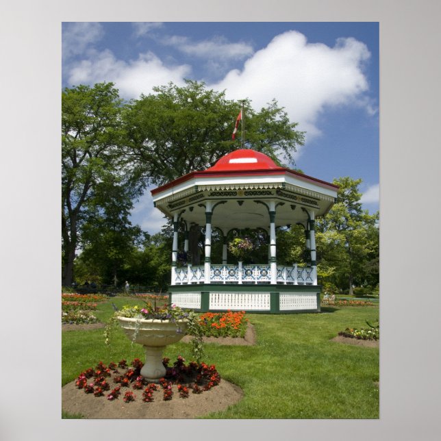 Poster Canada, Nouvelle-Écosse, Halifax, Jardins publics. (Devant)