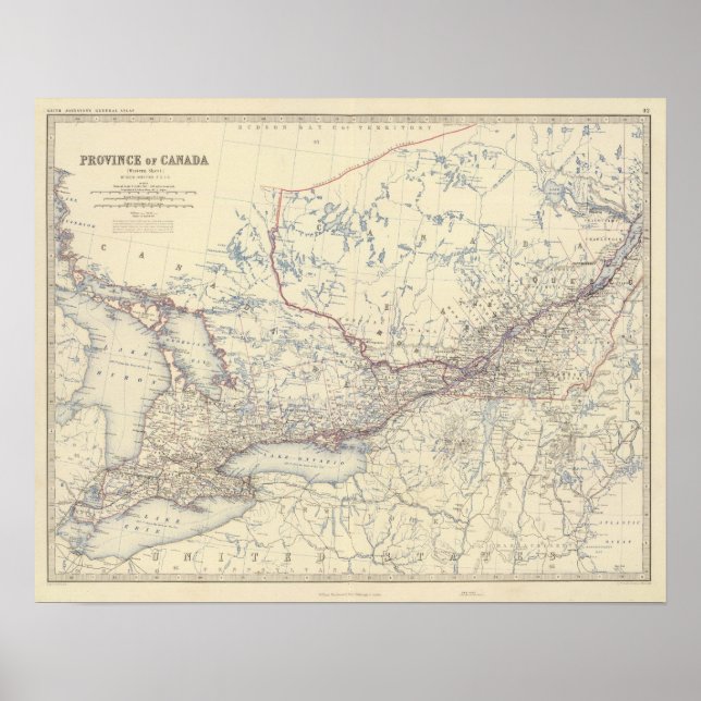 Poster Canada W (Devant)