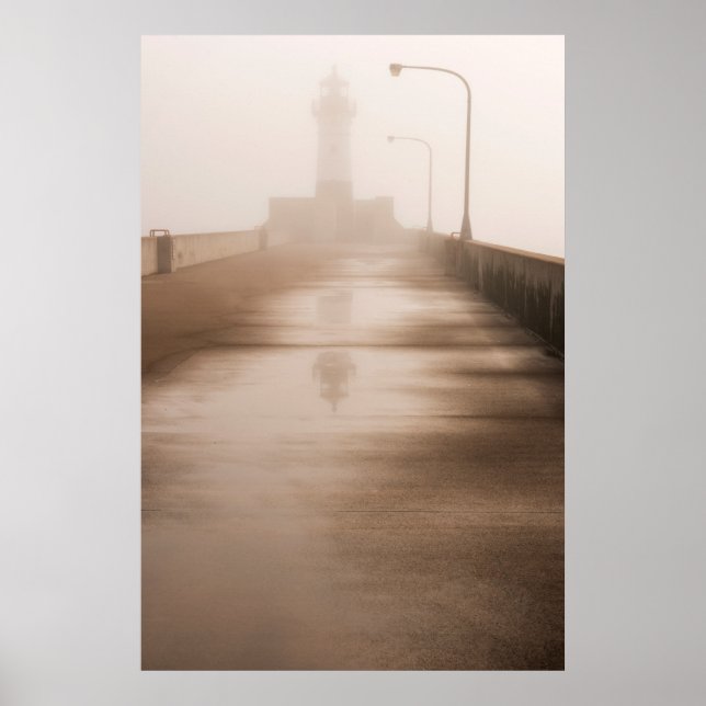 Poster Canal de navire | Minnesota, Duluth, Canal Park (Devant)