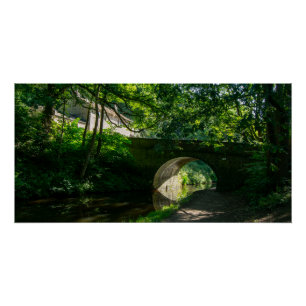 Poster Canal de Rochdale, Sowerby Bridge