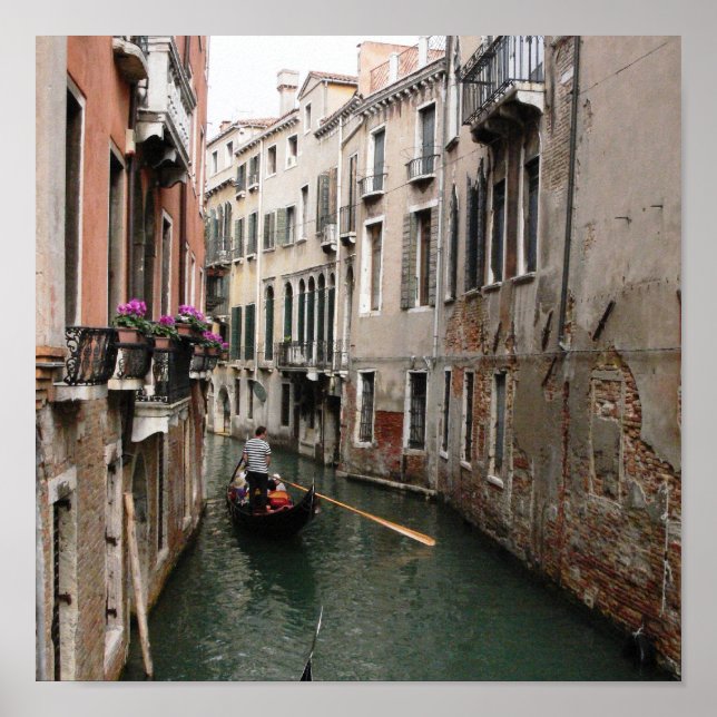 Poster Canal de Venise (Devant)