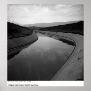 Poster Canal près de UC Davis, 1966