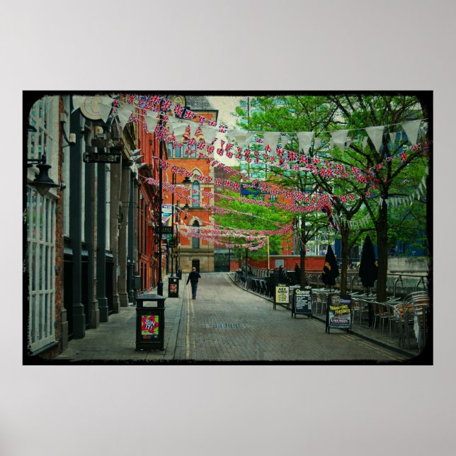Poster Canal Street, Manchester (Devant)