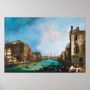 Poster Canaletto : Grand Canal Venise