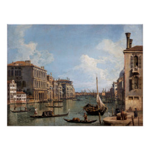 Poster Canaletto Vue sur le Grand Canal