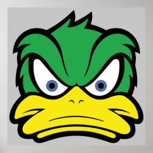 Poster Canard en colère