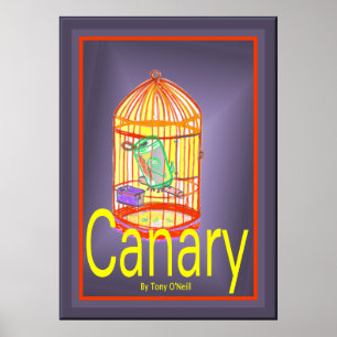 Poster Canari par O'Neill élégant