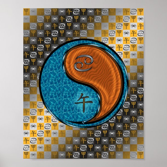 Poster Cancer & Bois Cheval (Devant)