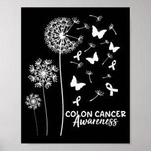 Poster Cancer colorectal du côlon Sensibilisation Colosco