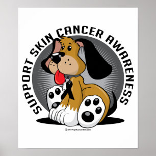 Poster Cancer de la peau chien