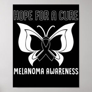 Poster Cancer De La Peau : Espoir D'Une Sensibilisation C