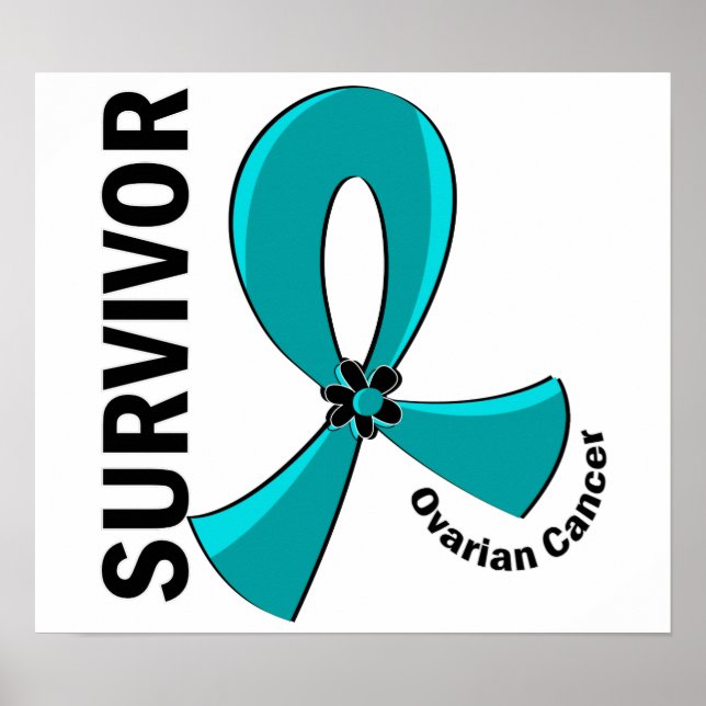 Poster Cancer de l'ovaire Survivant 12 (Devant)