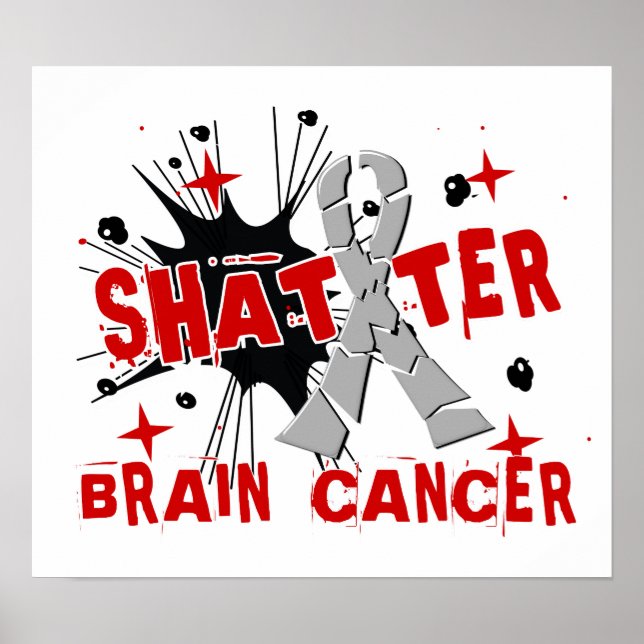Poster Cancer du cerveau en panne (Devant)