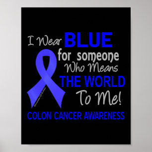 Poster Cancer Du Colon Pour Quelqu'Un Qui Veut Dire Que L