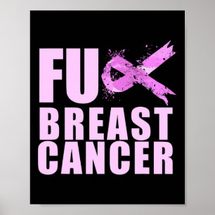 Poster Cancer Du Ruban Pour La Sensibilisation Au Cancer