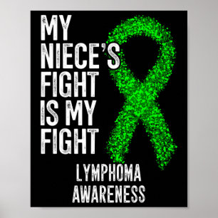 Poster Cancer du Sang La lutte de ma nièce est ma lutte L