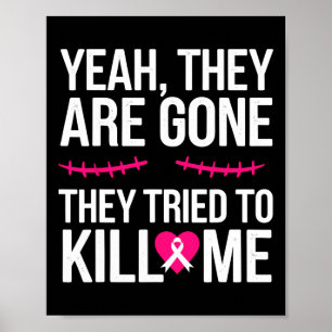 Poster Cancer du sein Mastectomie de survivant Ils sont p