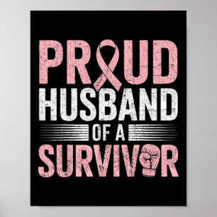Poster Cancer du sein Soutien du ruban rose Cancer du sei