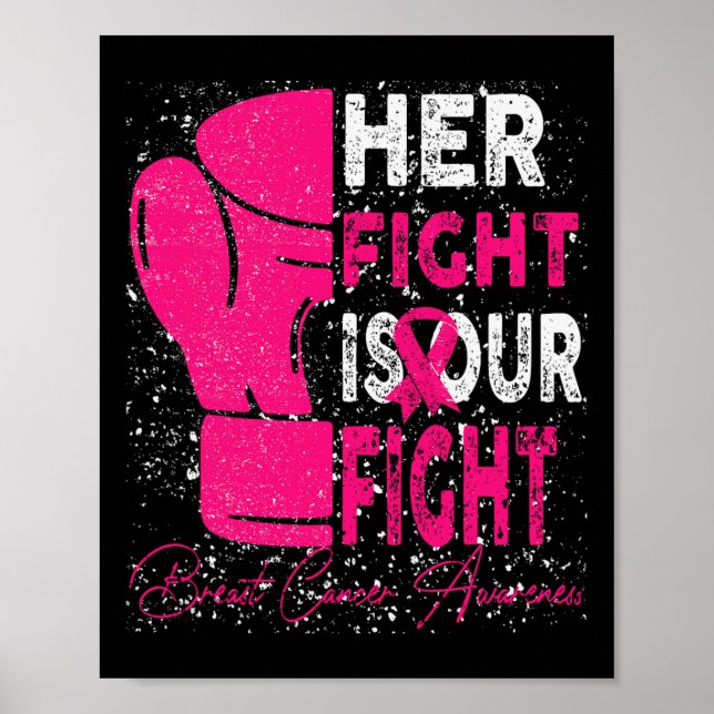 Poster Cancer Sa Lutte Est Notre Lutte Contre Le Cancer D (Devant)