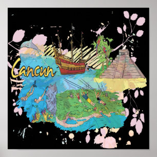 Poster Cancun