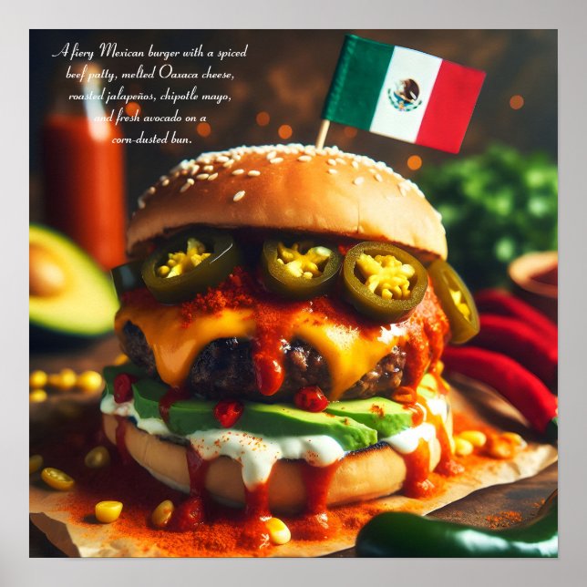 Poster Cancun Chipotle Crave (Devant)